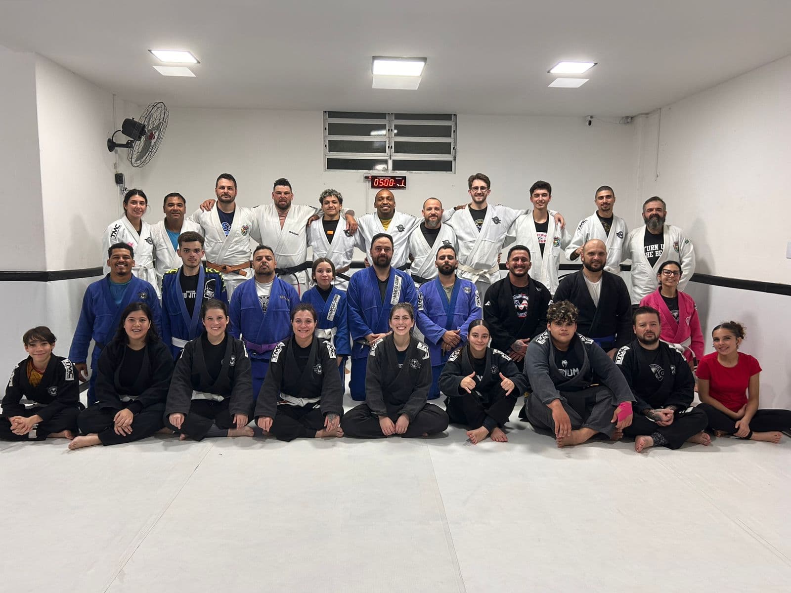 Treino de Jiu-Jitsu TMC