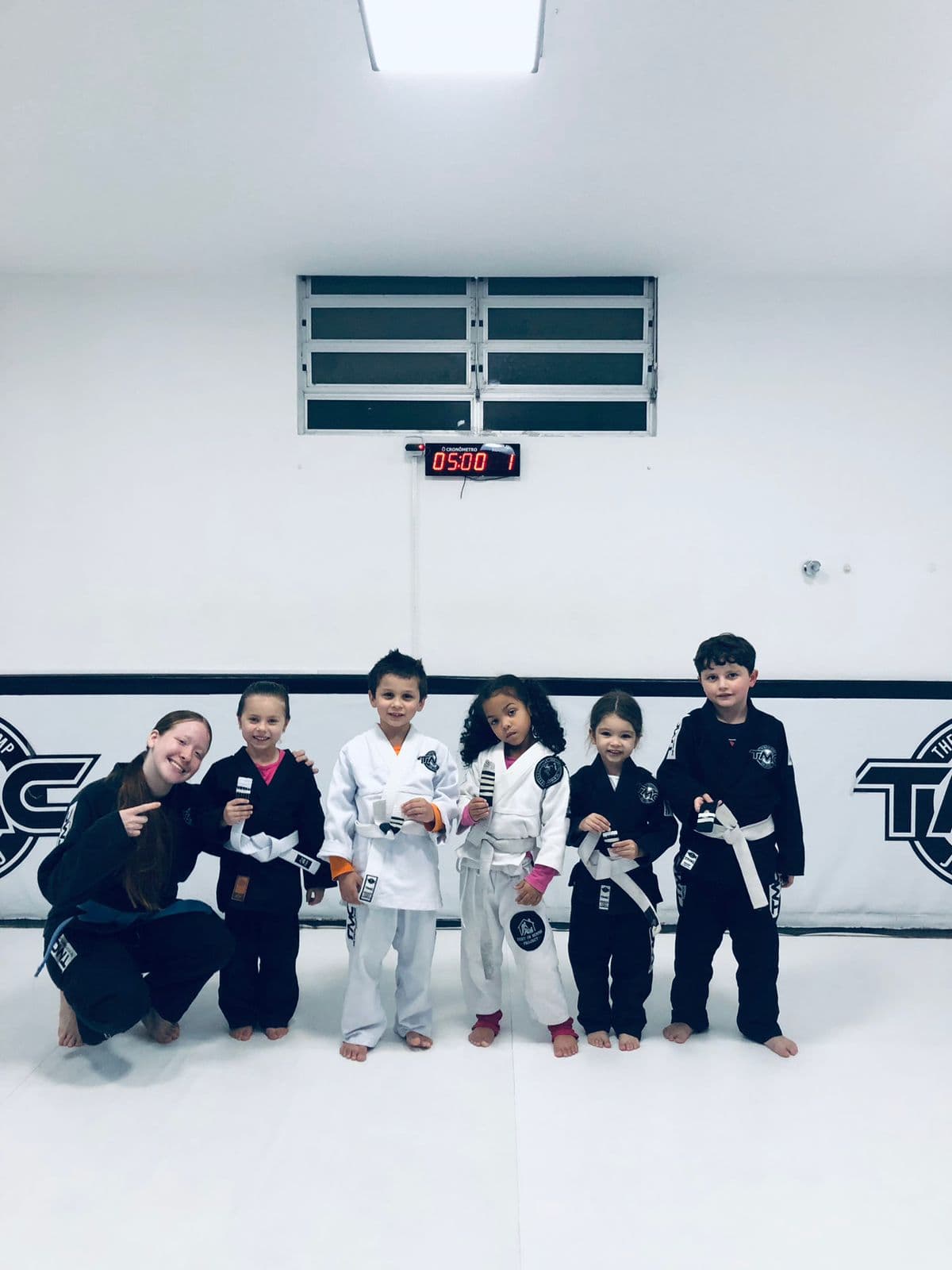 Sparring na academia